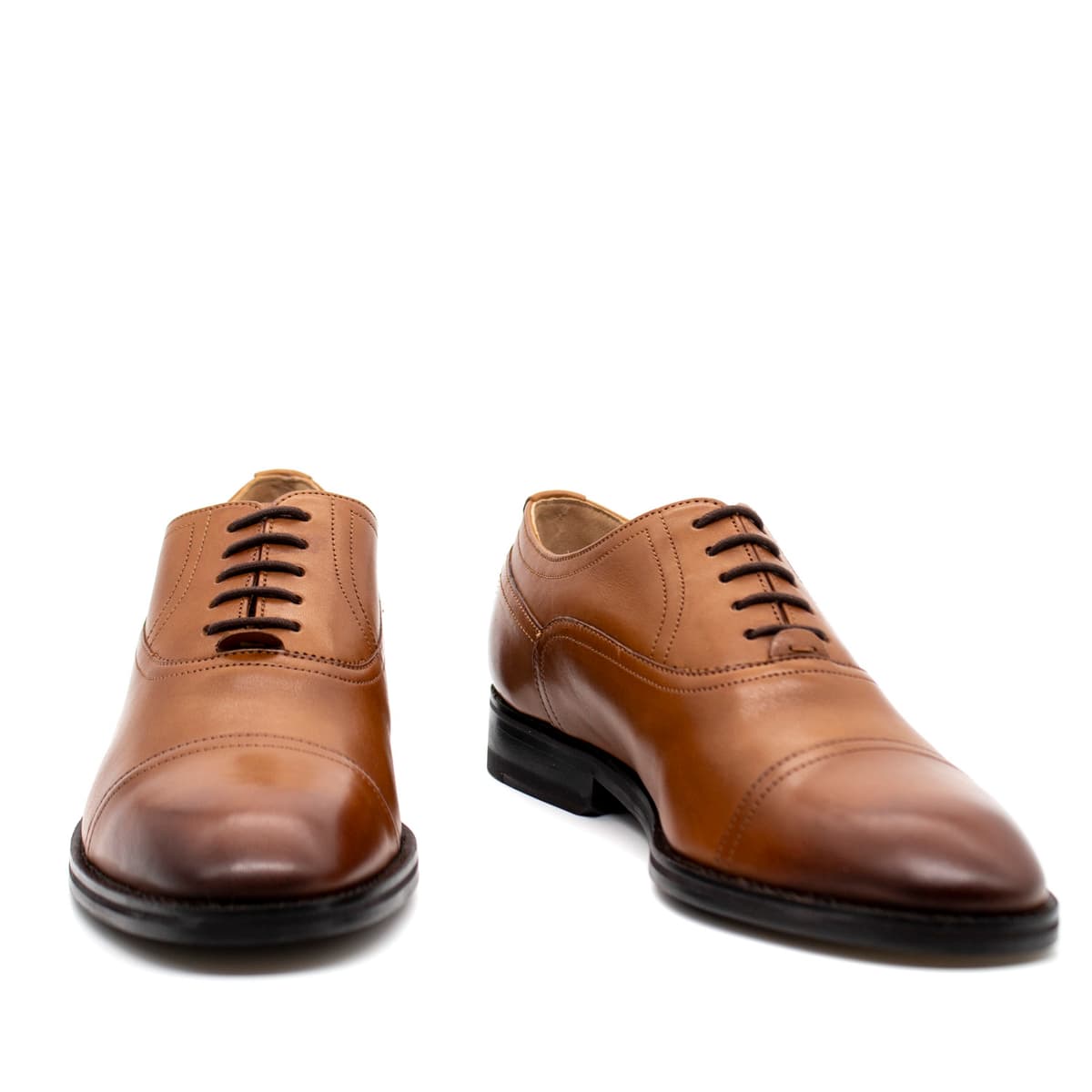 Ανδρικά Δερμάτινα Παπούτσια Carlen Καφέ Ted Baker 263344-TAN