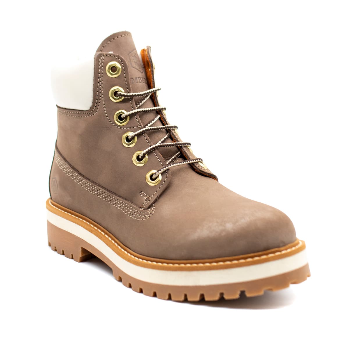 Γυναικεία Δερμάτινα Μποτάκια Καφέ Lumberjack SW50501006D01-M0750