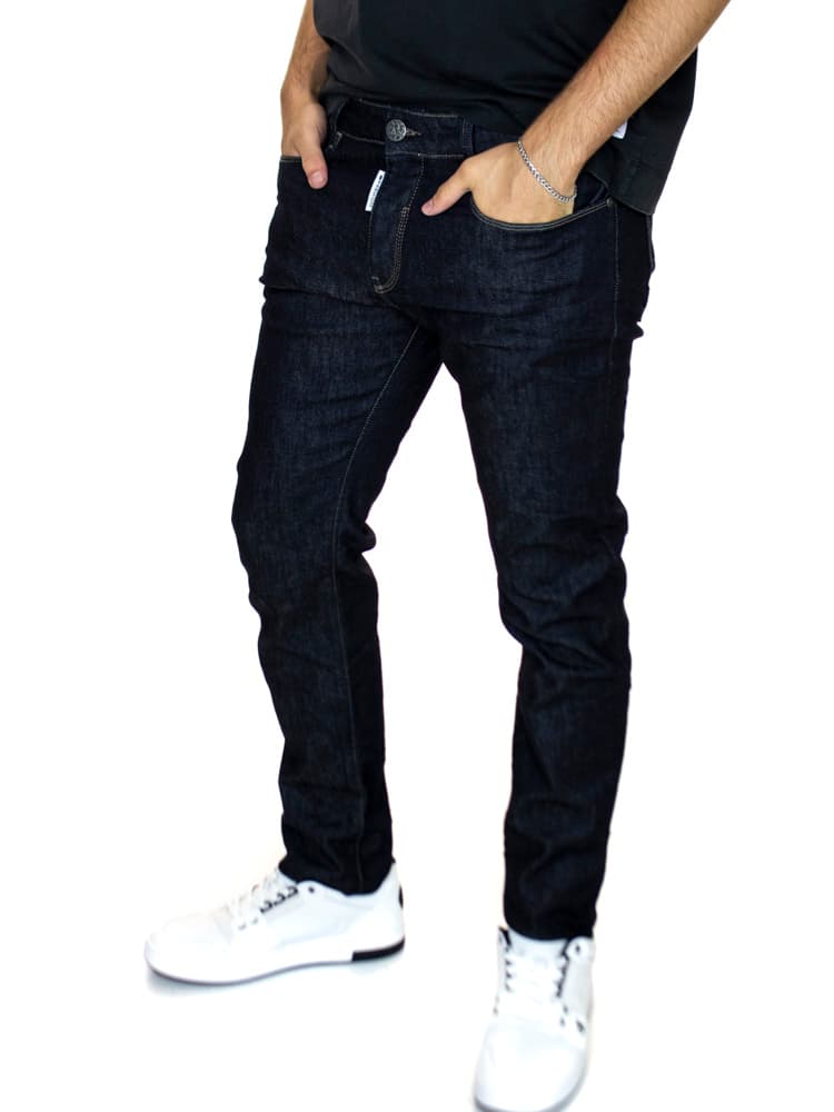 Ανδρικό Τζιν Navy Μπλε Royal Denim CORTONA-BLUEDENIM