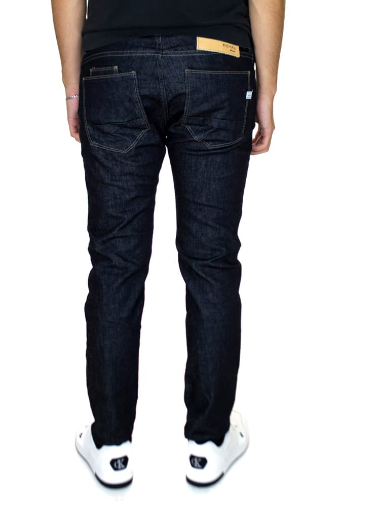 Ανδρικό Τζιν Navy Μπλε Royal Denim CORTONA-BLUEDENIM