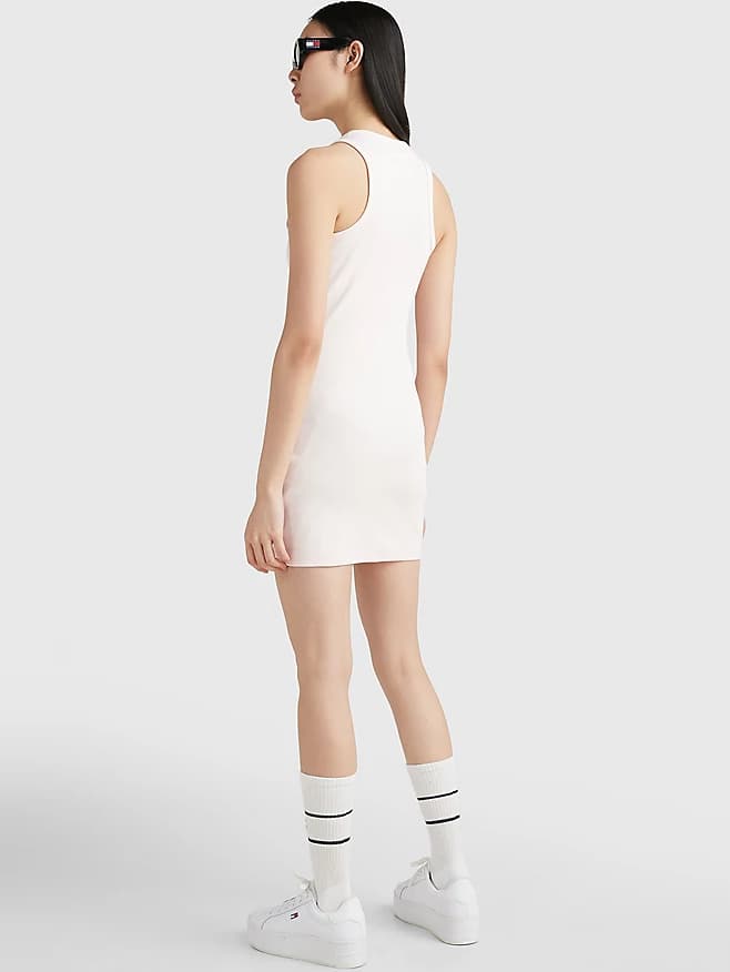 Γυναικείο Essential Bodycon Φόρεμα Ροζ Tommy Jeans DW0DW15344-TJ9