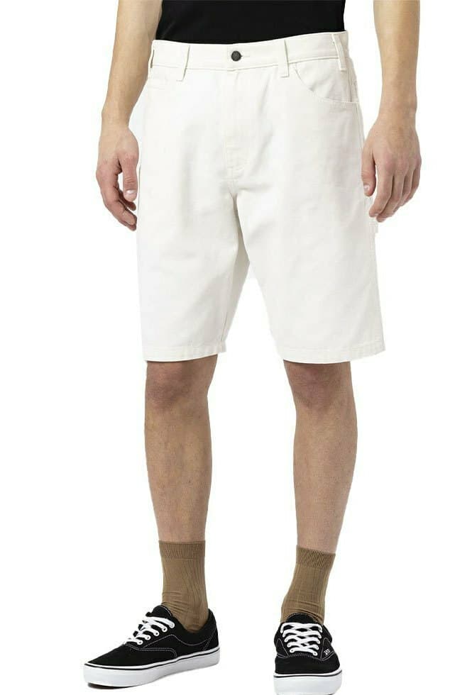 Ανδρική Duck Canvas Βερμούδα Λευκή Dickies DK0A4XNG-C43
