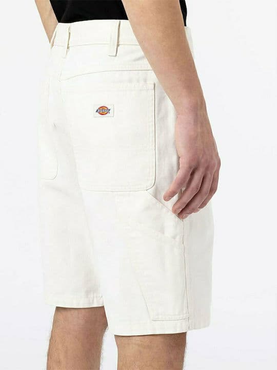 Ανδρική Duck Canvas Βερμούδα Λευκή Dickies DK0A4XNG-C43