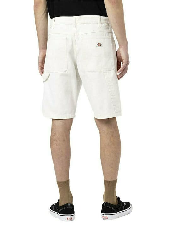 Ανδρική Duck Canvas Βερμούδα Λευκή Dickies DK0A4XNG-C43
