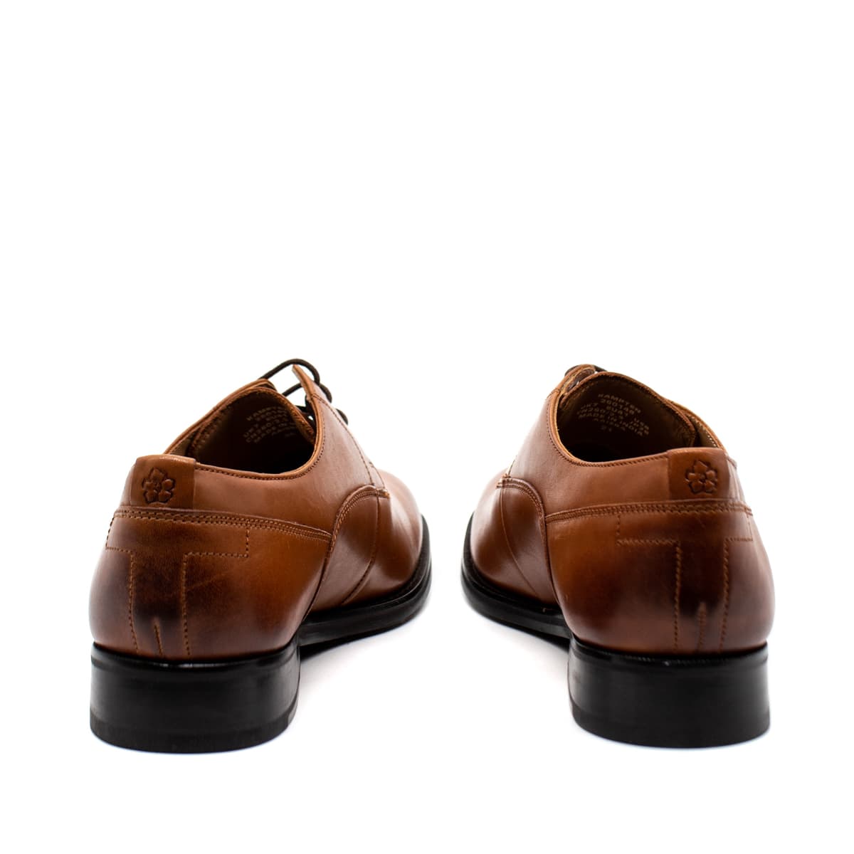 Ανδρικά Δερμάτινα Kampten Δετά Παπούτσια Καφέ Ted Baker 260148-TAN