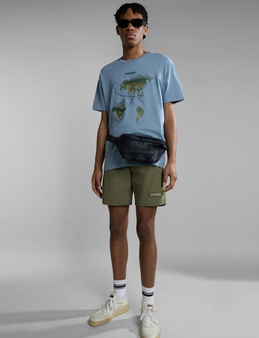 Ανδρικό V-Morgex Μαγιό Πράσινο Napapijri NP0A4GAI-GAE1