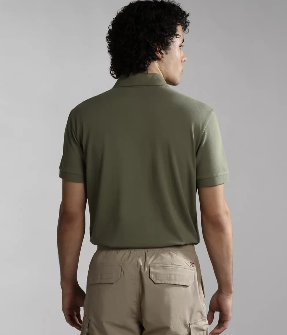 Ανδρικό E-Ayas SS Polo Πράσινο Napapijri NP0A4H9W-GAE1