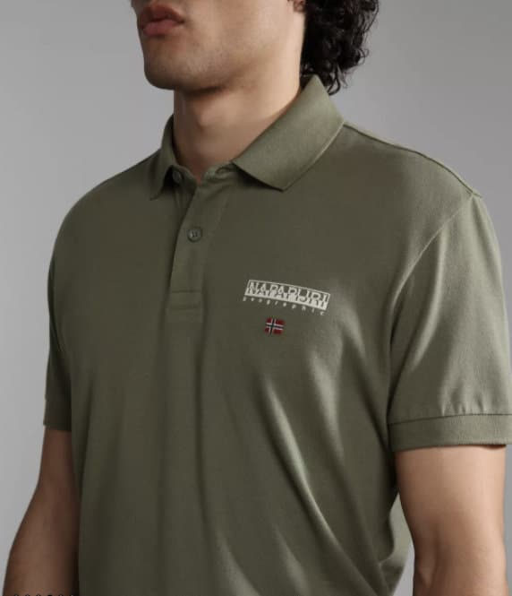 Ανδρικό E-Ayas SS Polo Πράσινο Napapijri NP0A4H9W-GAE1