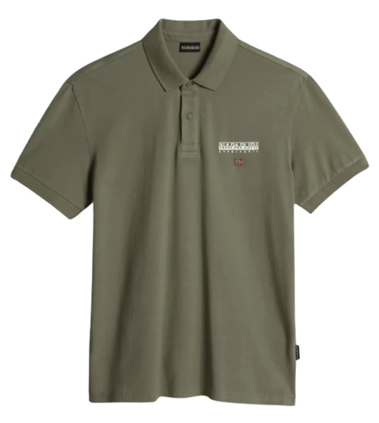 Ανδρικό E-Ayas SS Polo Πράσινο Napapijri NP0A4H9W-GAE1