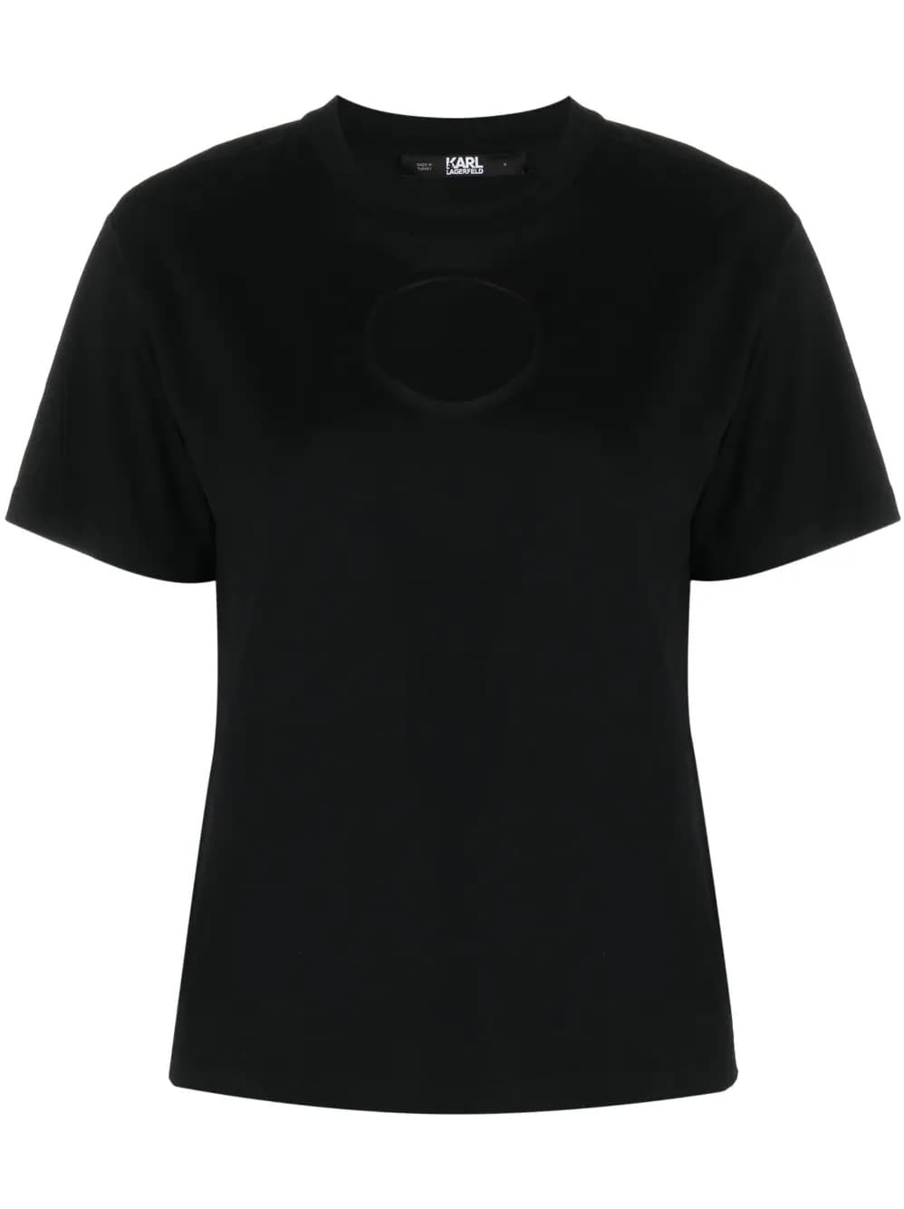Women's T-Shirts Karl Lagerfeld Black