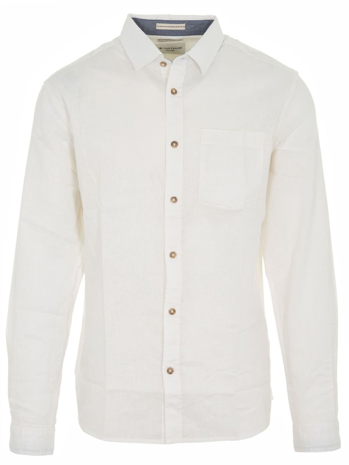 Men's Shirts Tom Tailor White