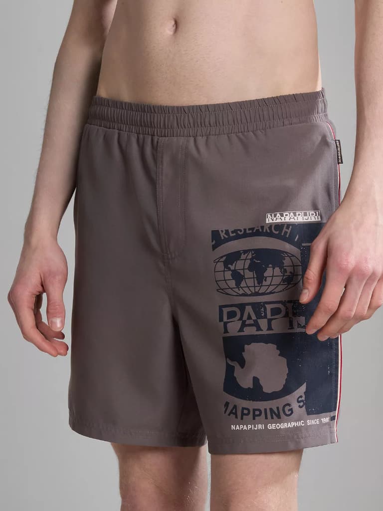 Ανδρικό V-Galapagos Μαγιό Γκρι Napapijri NP0A4GZB-H311