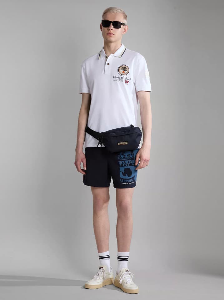 Ανδρικό V-Galapagos Μαγιό Navy Μπλε Napapijri NP0A4GZB-1761