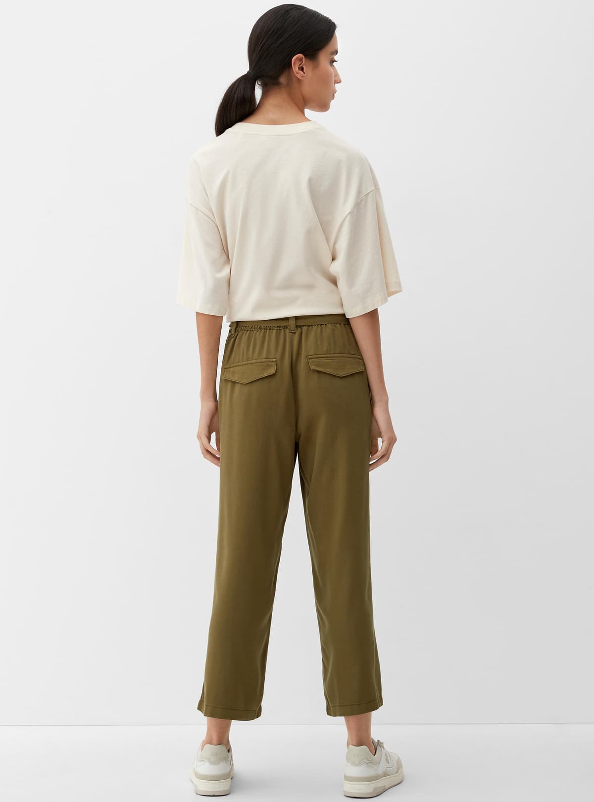 Γυναικείο Παντελόνι Λαδί S.Oliver 2127845-7723