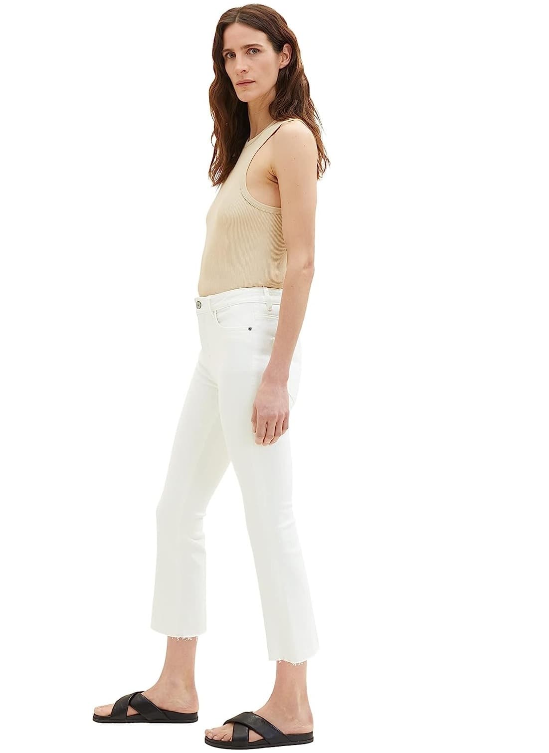 Γυναικείο Τζιν Λευκό Tom Tailor 036724-10315