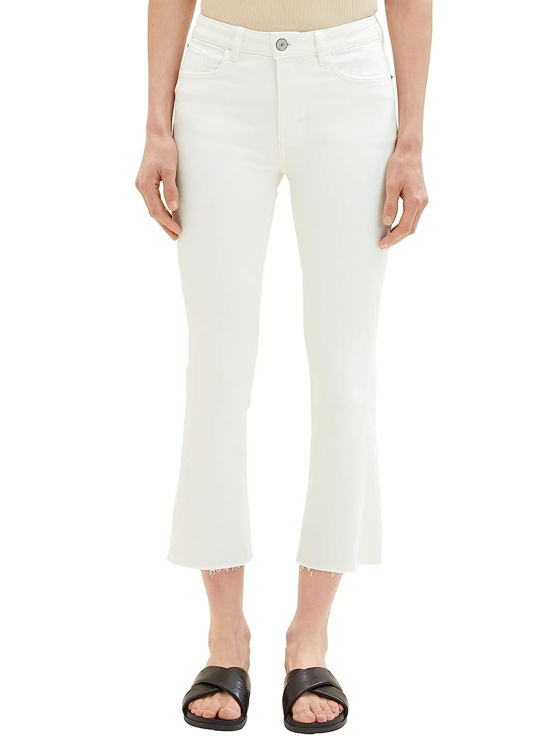 Γυναικείο Τζιν Λευκό Tom Tailor 036724-10315