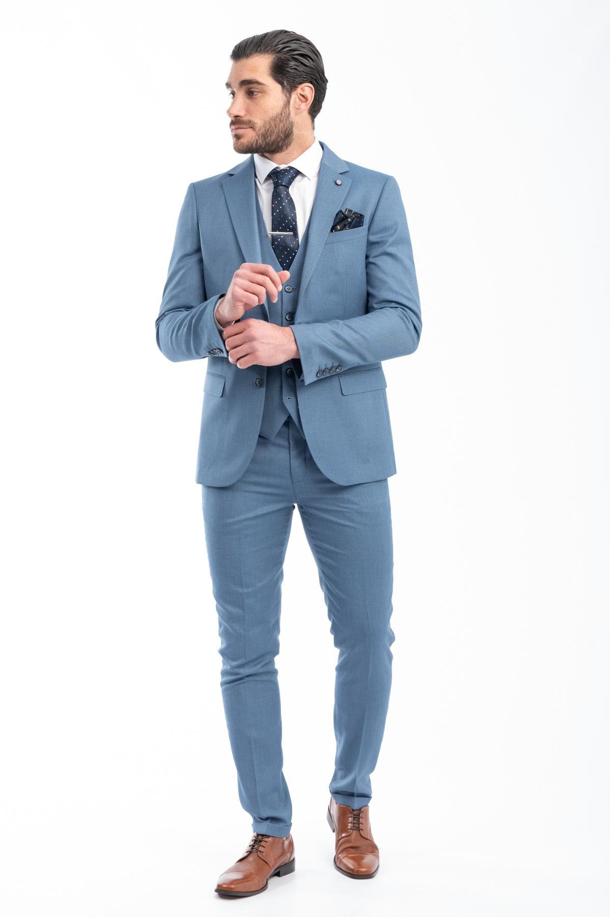 Ανδρικό Κοστούμι Light Blue Vittorio 23PONTE-NAVY