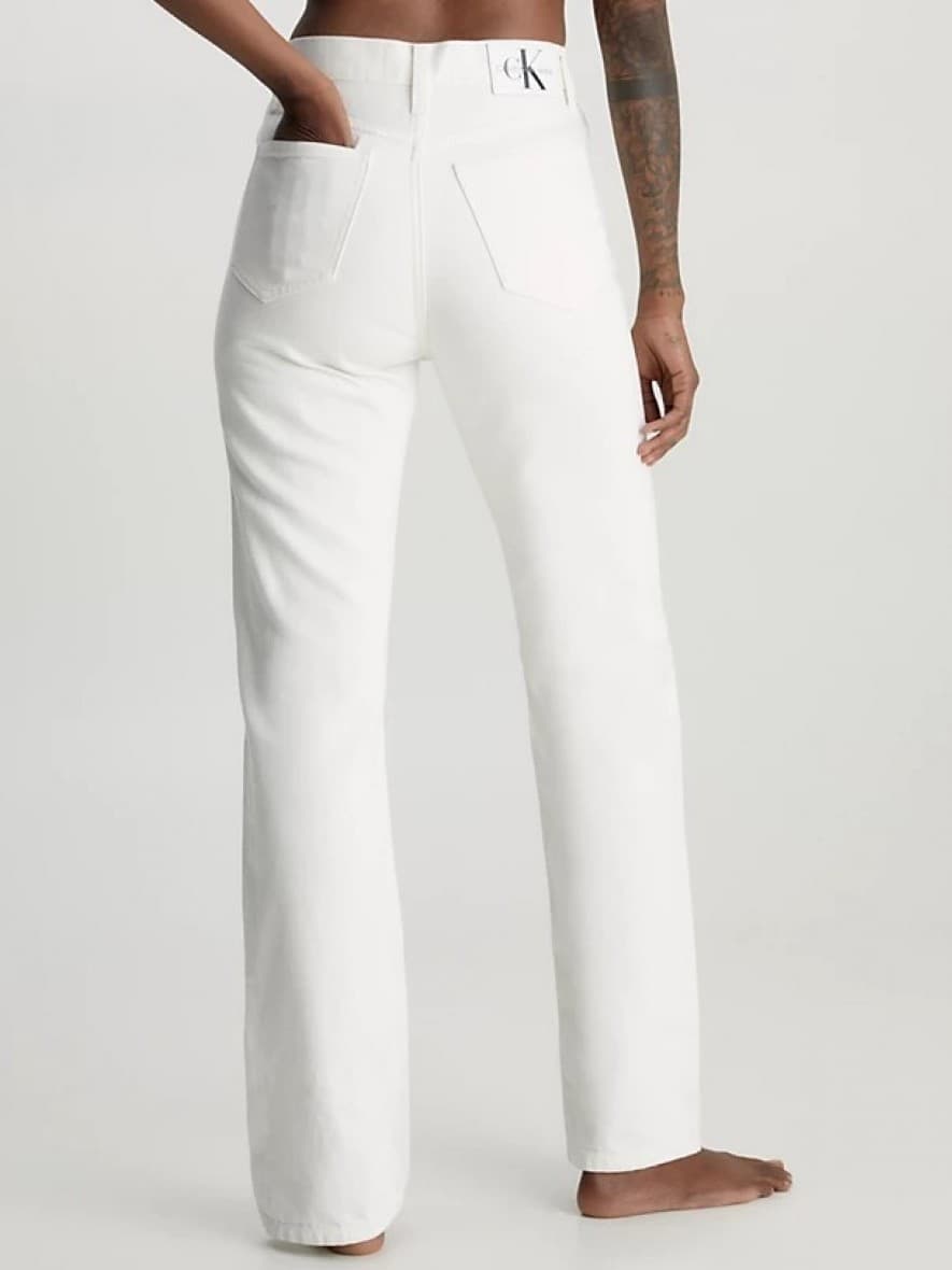 Γυναικείο Τζιν Λευκό Calvin Klein J20J220185-1AA