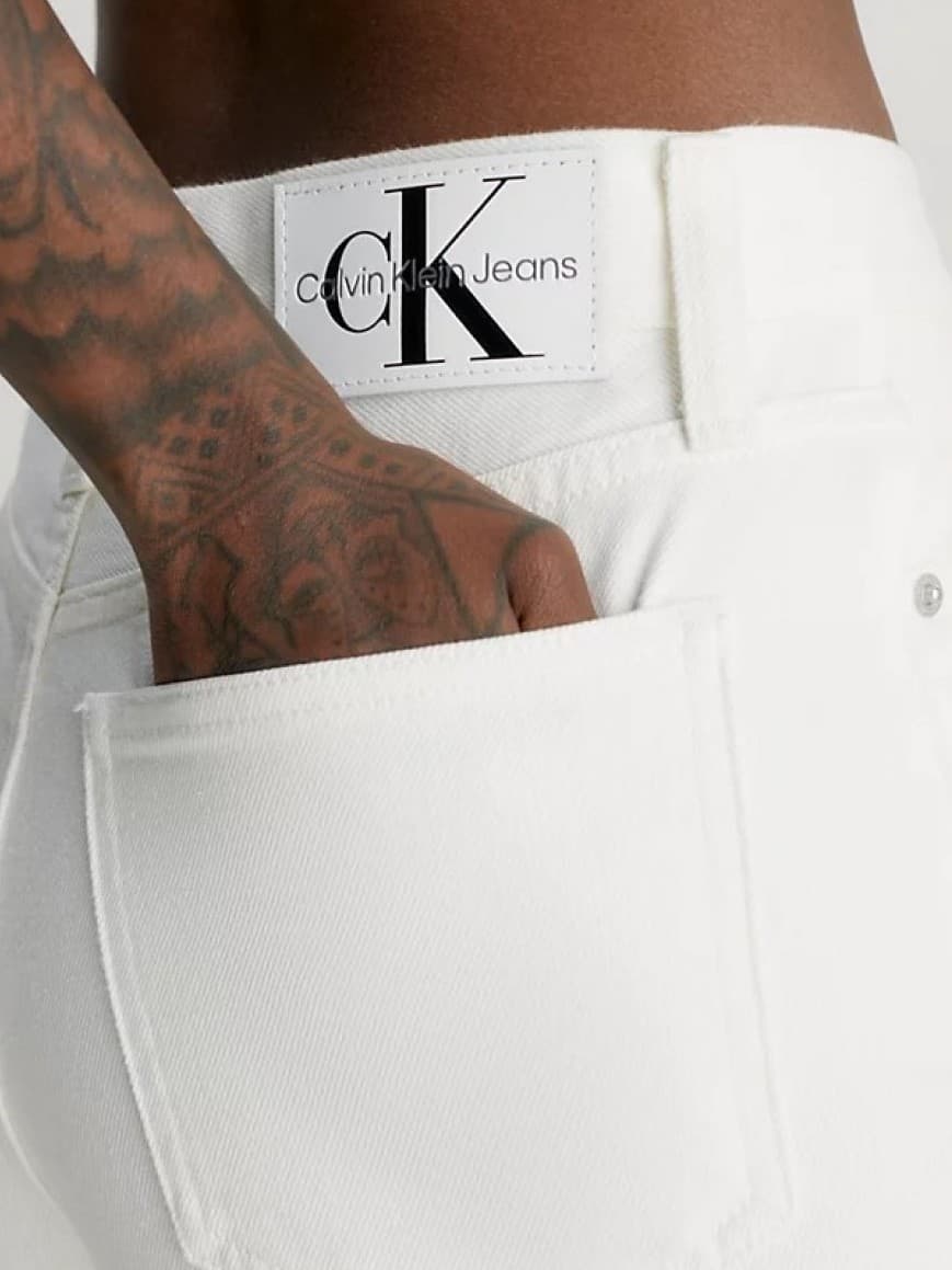 Γυναικείο Τζιν Λευκό Calvin Klein J20J220185-1AA