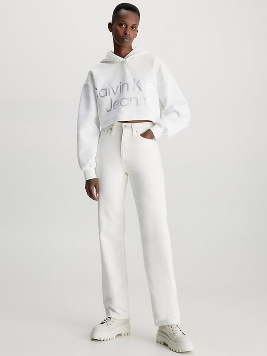 Γυναικείο Τζιν Λευκό Calvin Klein J20J220185-1AA