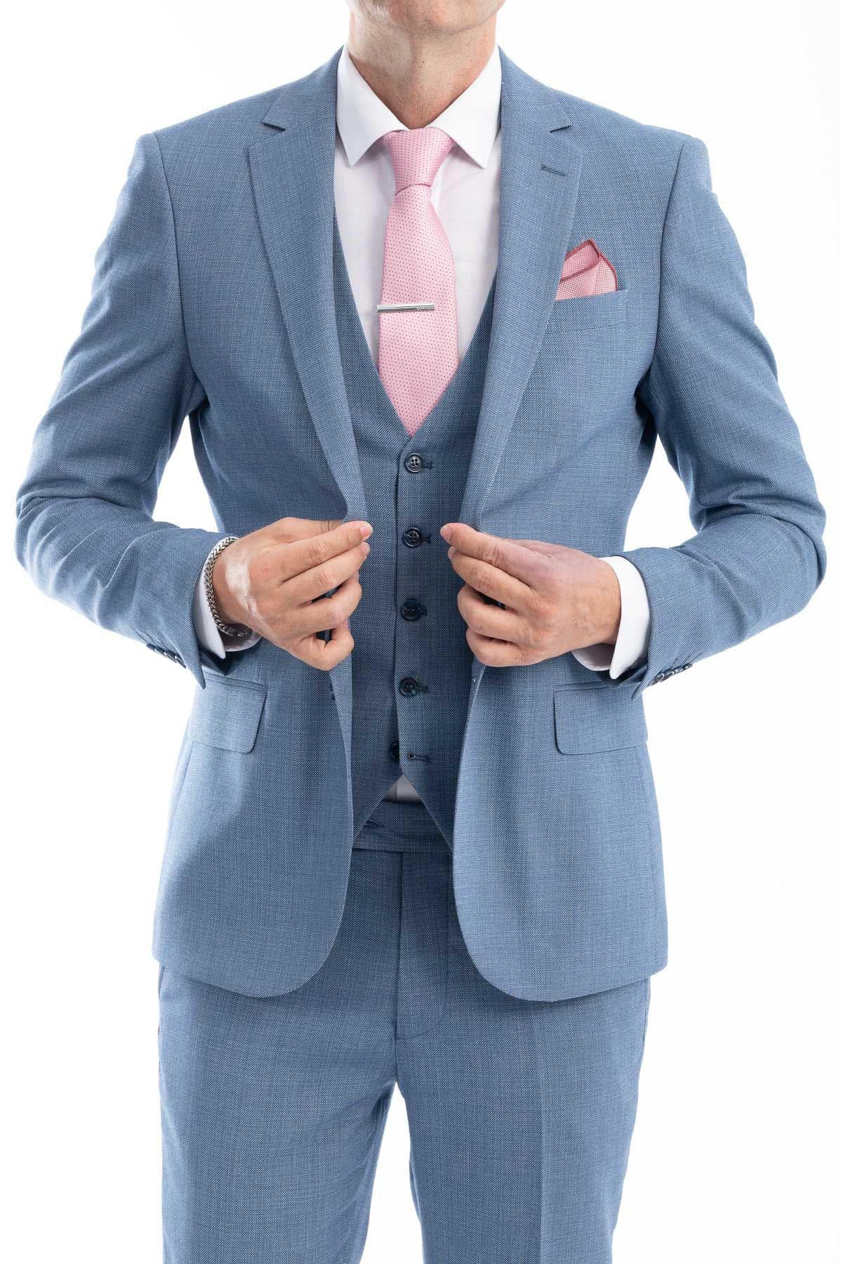 Ανδρικό Κοστούμι Navy Μπλε Vittorio 1023VARIO-NAVY