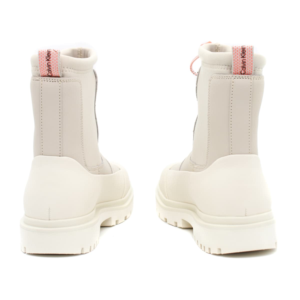 Γυναικεία Chunky Chelsea Μποτάκια Μπεζ Calvin Klein YW0YW01065-ACF