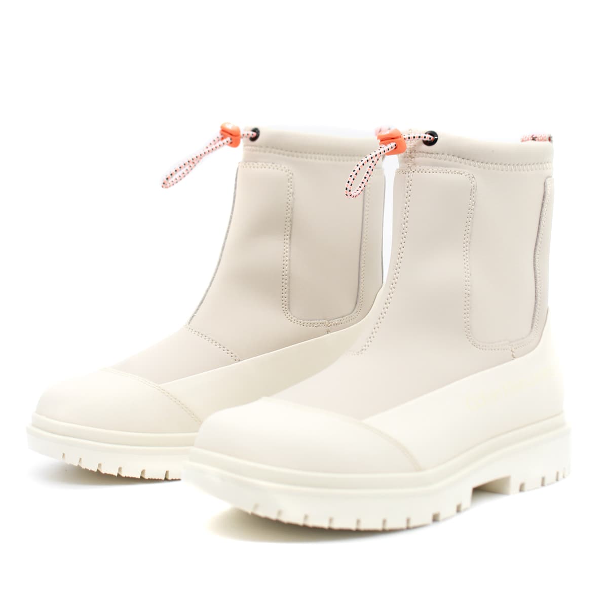 Γυναικεία Chunky Chelsea Μποτάκια Μπεζ Calvin Klein YW0YW01065-ACF