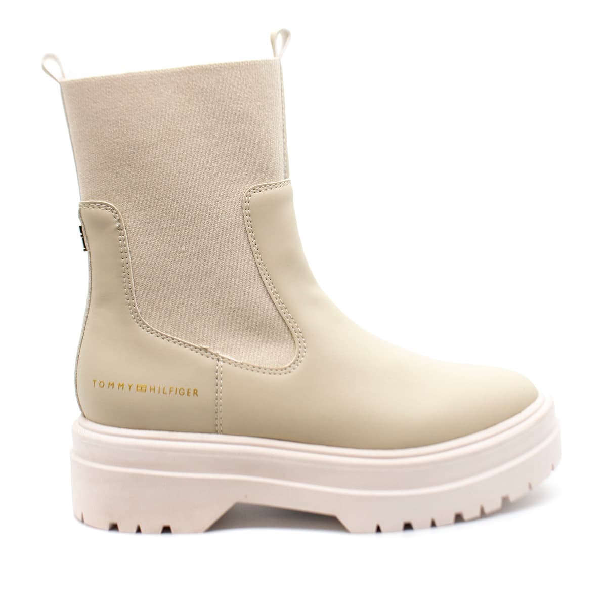 Γυναικεία Seasonal Μποτάκια Μπεζ Tommy Hilfiger FW0FW07226-ACI
