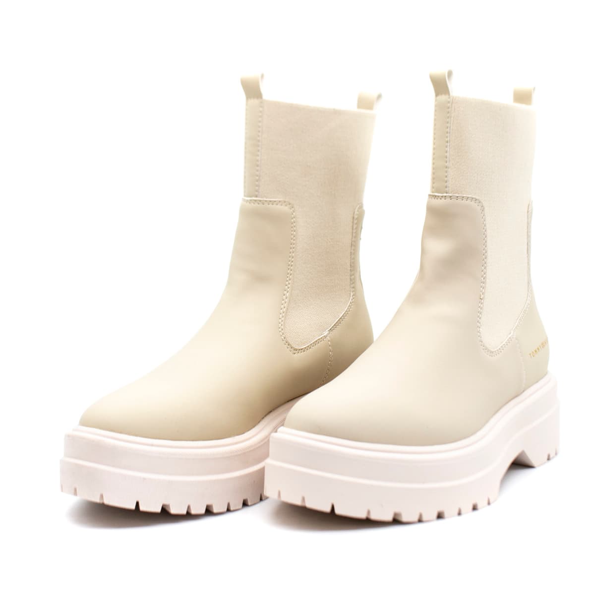 Γυναικεία Seasonal Μποτάκια Μπεζ Tommy Hilfiger FW0FW07226-ACI