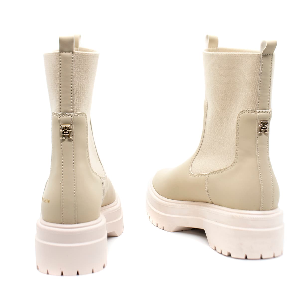 Γυναικεία Seasonal Μποτάκια Μπεζ Tommy Hilfiger FW0FW07226-ACI