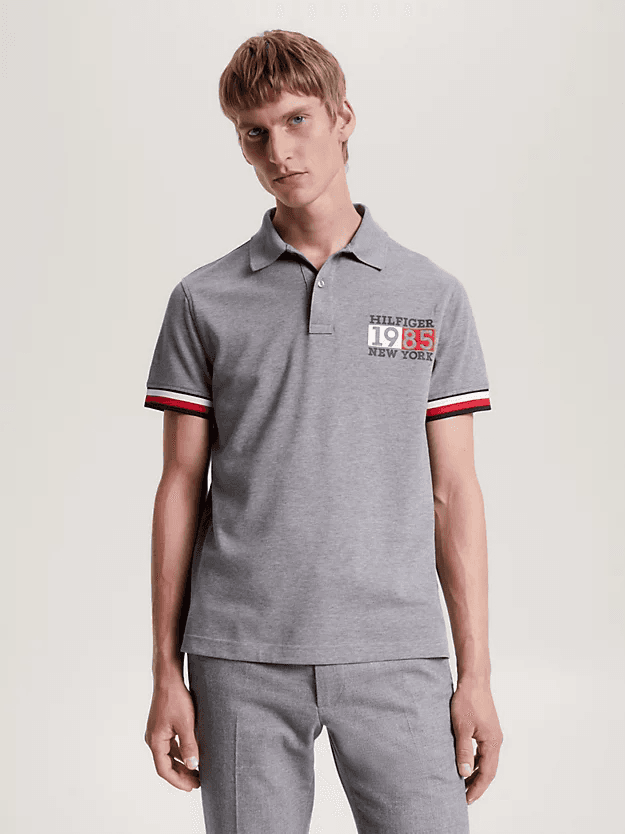 Ανδρικό Denton Παντελόνι Γκρι Tommy Hilfiger MW0MW21015-P91