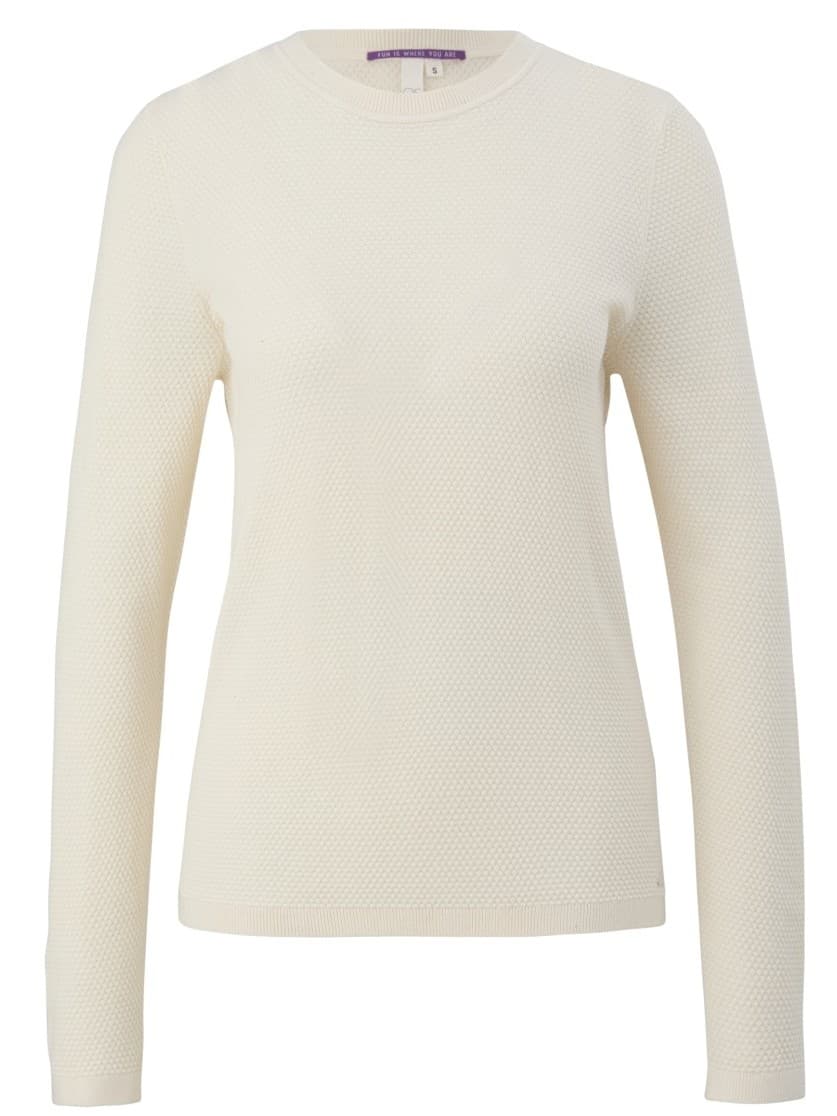 Γυναικεία Πλεκτή Μπλούζα Μπεζ S.Oliver 2134836-0700