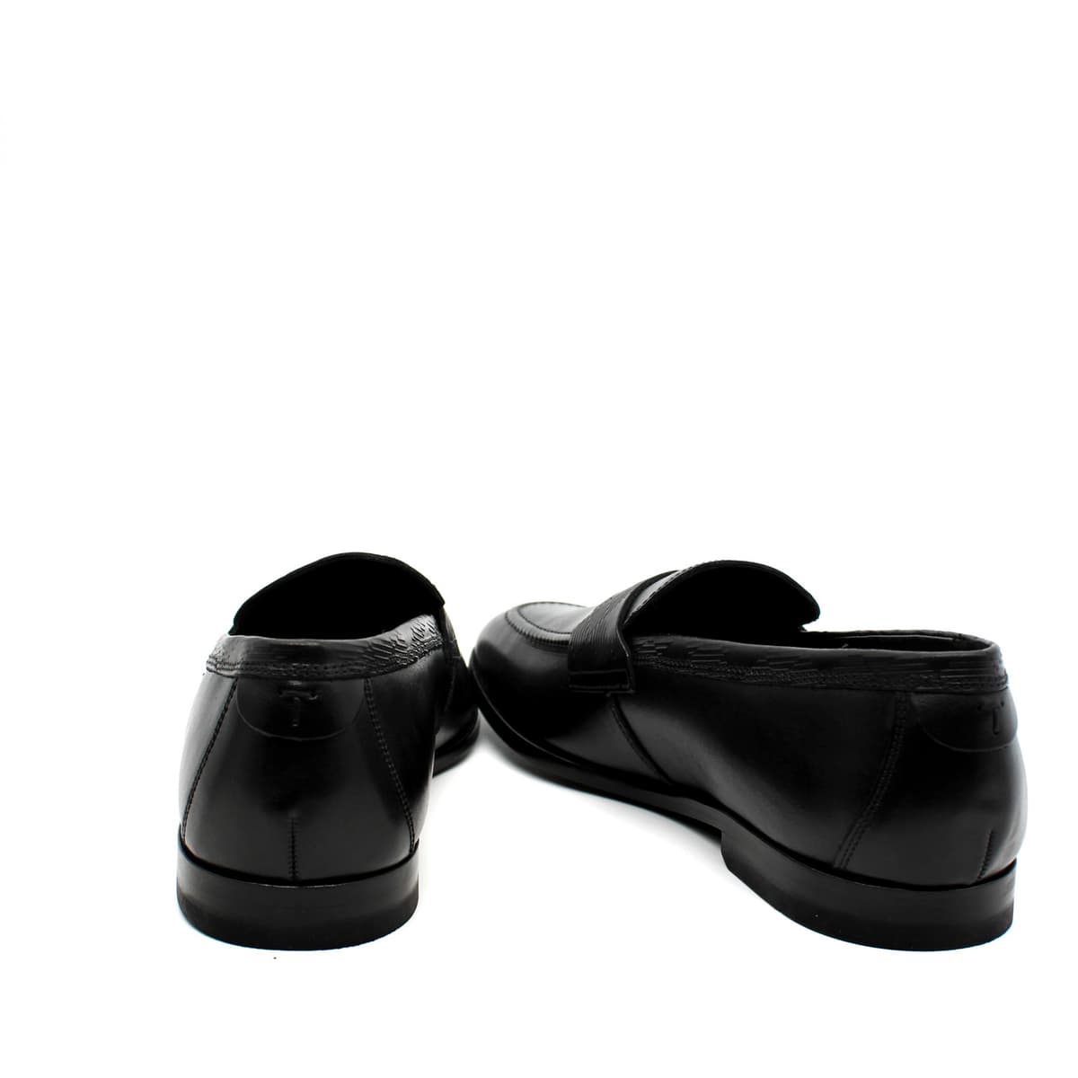 Ανδρικά Δερμάτινα Adlerc Loafers Μαύρα Ted Baker 269465-BLACK