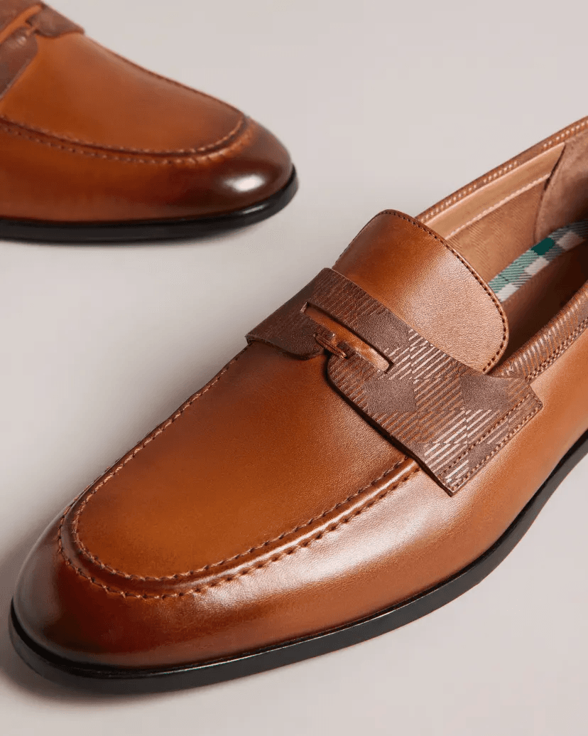 Ανδρικά Δερμάτινα Adlerc Loafers Ταμπά Ted Baker 269465-TAN