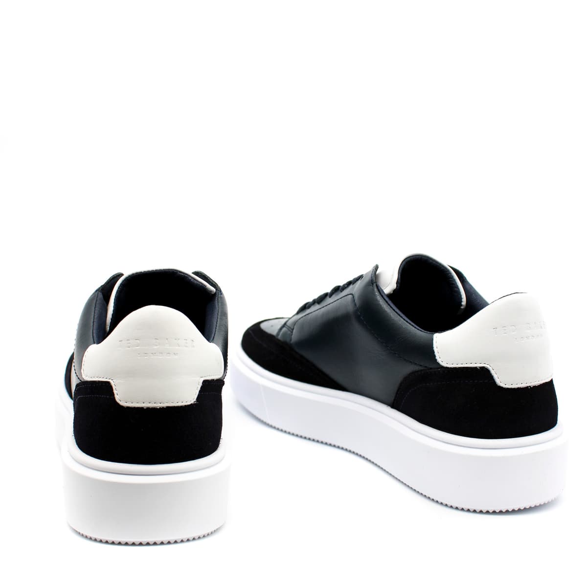 Ανδρικά Δερμάτινα Luigis Sneakers Navy Μπλε Ted Baker 270903-DK BLUE