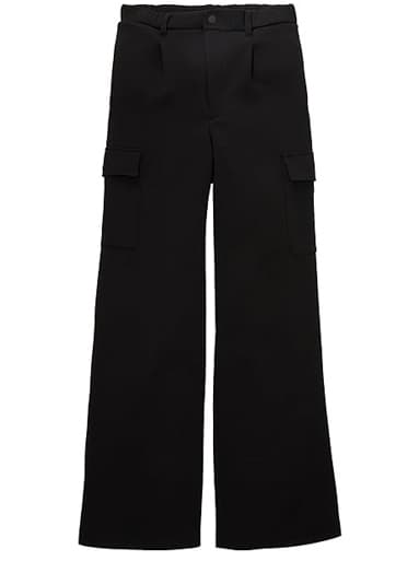 Γυναικείο Cargo Παντελόνι Μαύρο Tom Tailor 038216-14482