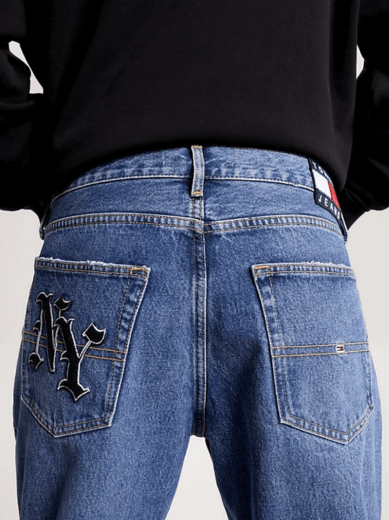 Ανδρικό Ethan Relaxed Straight Τζιν Μπλε Tommy Jeans DM0DM17433-1A5