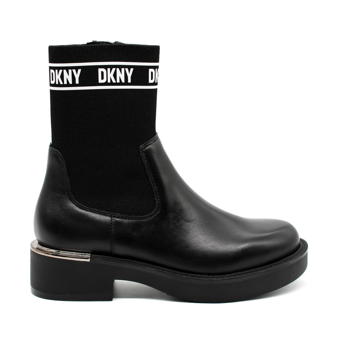 Γυναικεία Δερμάτινα Tully Μποτάκια Μαύρα DKNY K3317661-BLACK