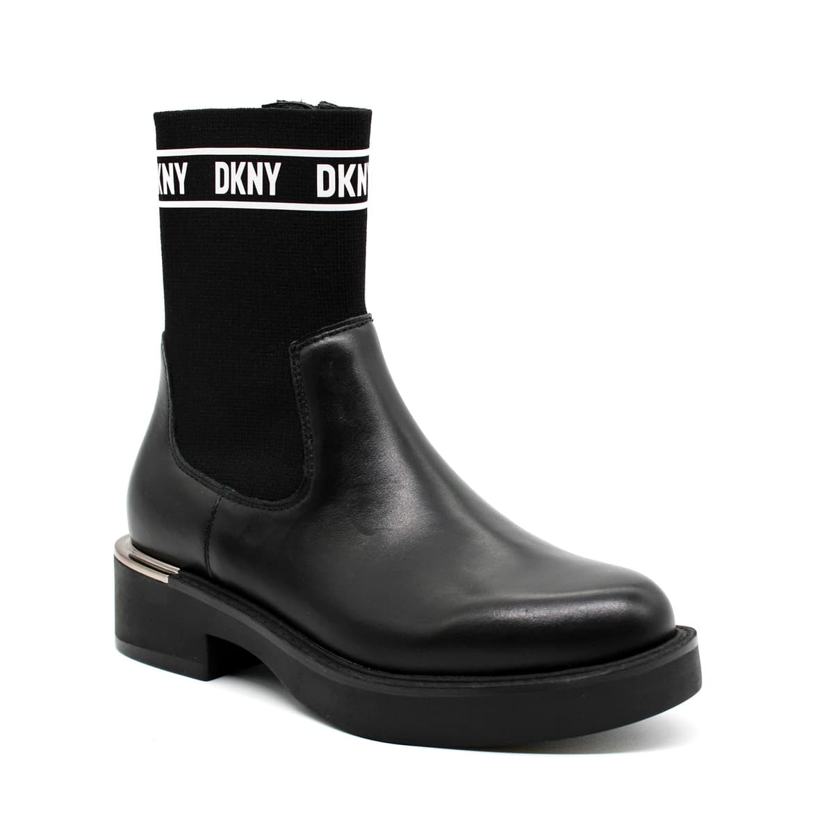 Γυναικεία Δερμάτινα Tully Μποτάκια Μαύρα DKNY K3317661-BLACK