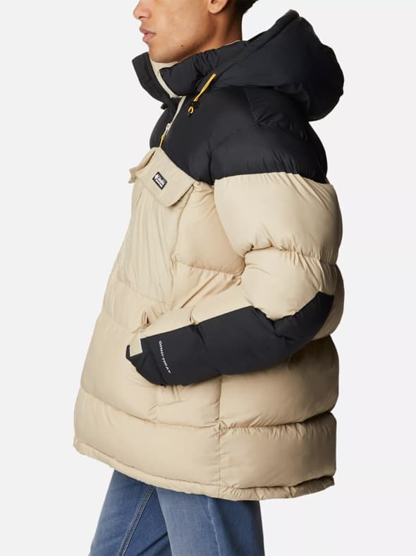 Ανδρικό Ballistic Ridge Oversized Puffer Μπουφάν Εκρού Columbia 2011261-278