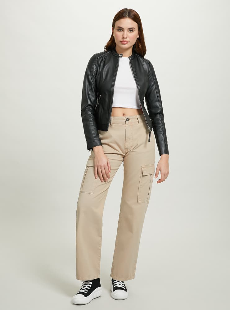 Γυναικείο Μπουφάν Μαύρο Alcott GB1010DO-BLACK