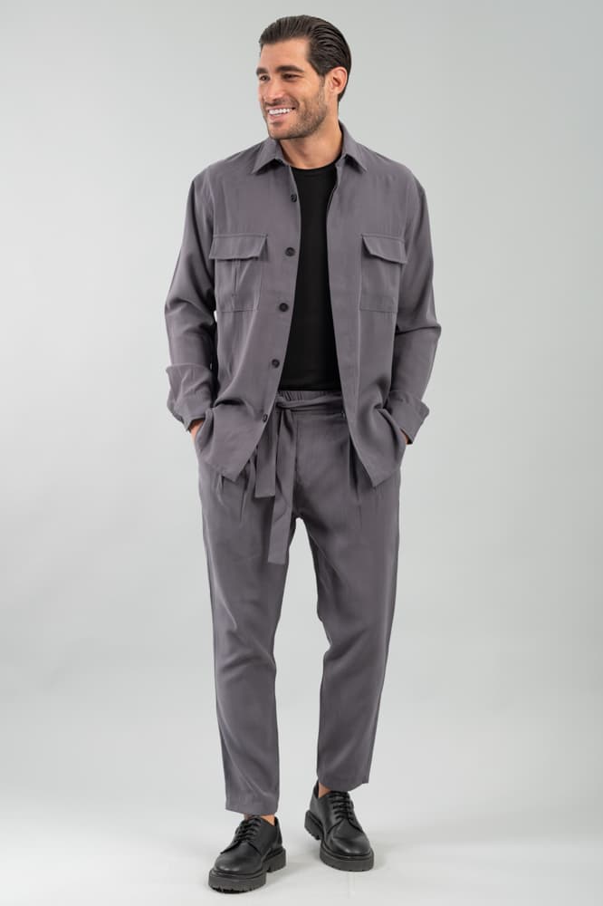 Ανδρικό Aviano Παντελόνι Γκρι Vittorio AVPANT-GREY