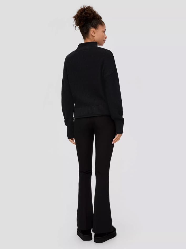 Γυναικείο Πλεκτό Ζιβάγκο Μαύρο S.Oliver 2133364-9999