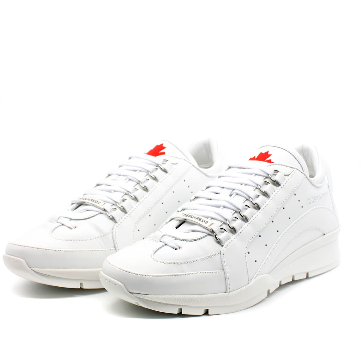 Ανδρικά Δερμάτινα Legendary Sneakers Λευκά Dsquared2 S24SNM029901500001-1062