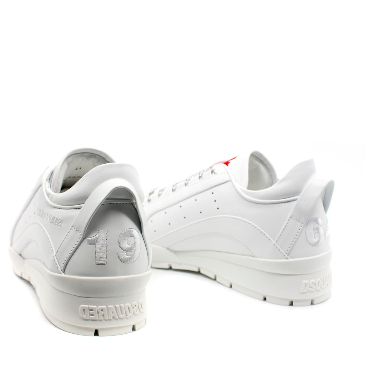 Ανδρικά Δερμάτινα Legendary Sneakers Λευκά Dsquared2 S24SNM029901500001-1062