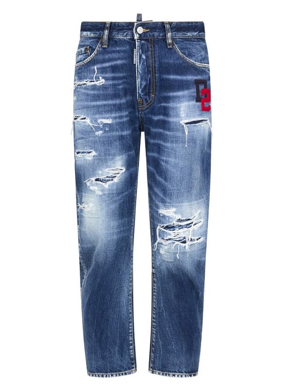 Ανδρικό Bro Τζιν Μπλε Dsquared2 S74LB1435S30309-470