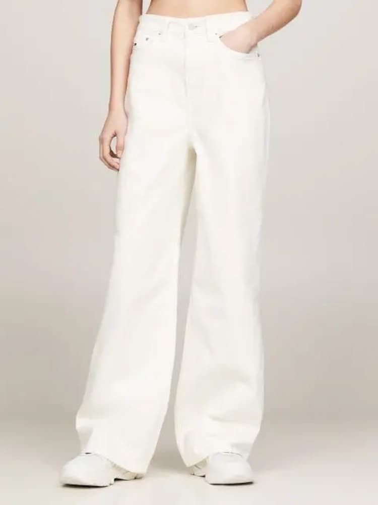 Γυναικείο Claire Τζιν Εκρού Tommy Jeans DW0DW17766-YBH