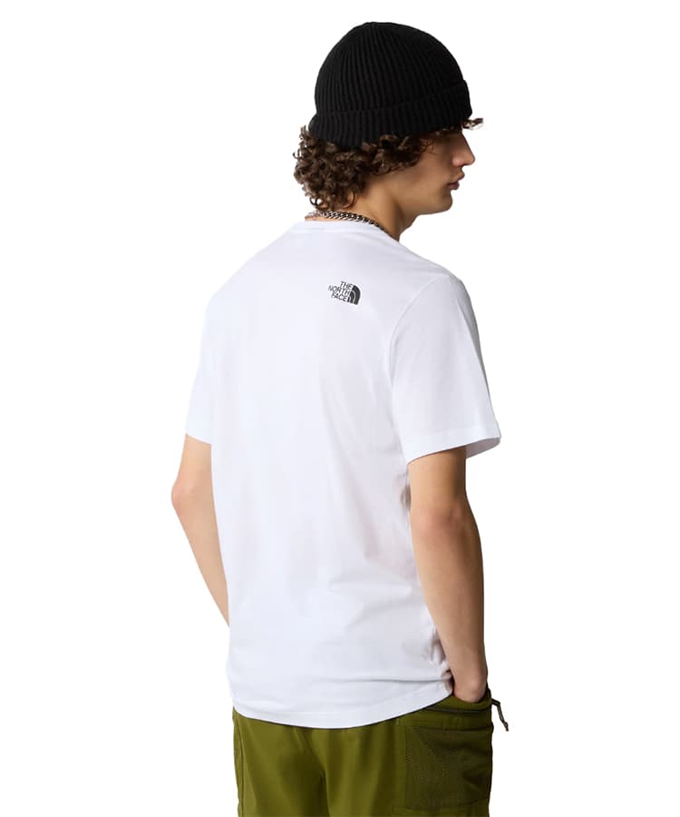 Ανδρικό S/S Easy T-shirt Λευκό The North Face NF0A87N5-FN41