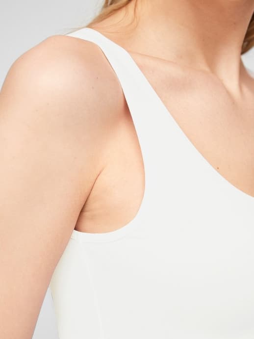 Γυναικείο Αμάνικο Τοπ Λευκό S.Oliver 2058277-0100