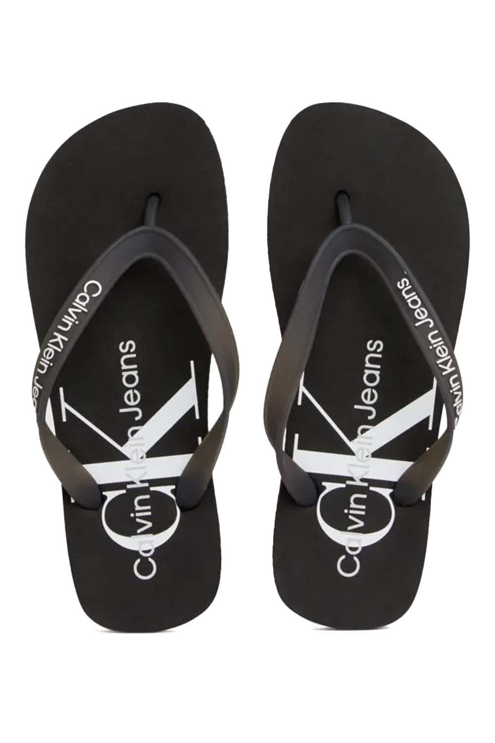 Γυναικείες Σαγιονάρες Μαύρες Calvin Klein YW0YW01246-BDS